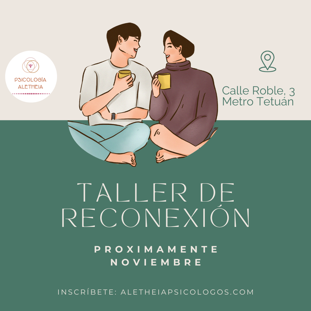 Taller de Reconexión de parejas. Taller para parejas. Revivir el amor de la pareja